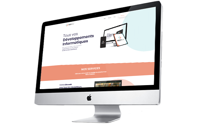 NEODEV Création site internet et application mobile sur ordinateur